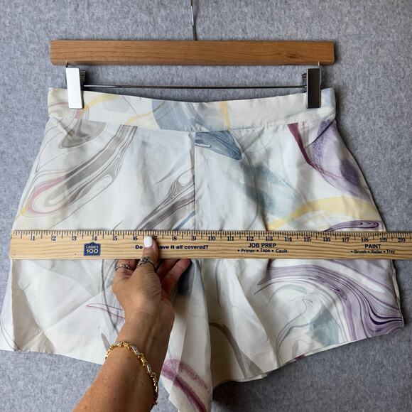 NWT Athleta Outfit Cami & Shorts Womens Small Wind Down Yellow Athleisure Lounge - Picture 11 of 13